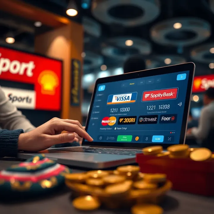 Illustration of secure online payment methods available for MSport Fortune Tiger betting platform