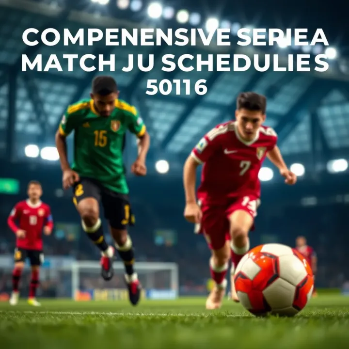 Detailed football match schedule and calendar for Serie A fixtures