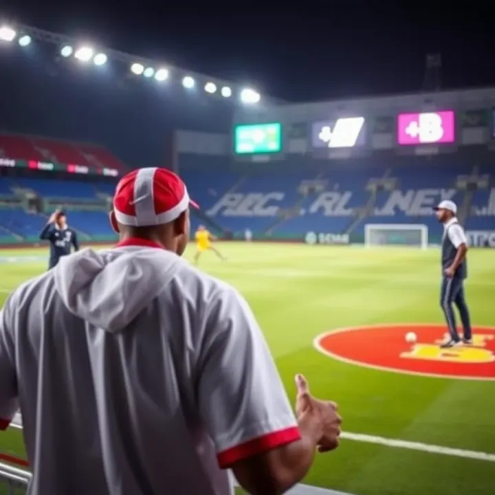 Digital platform showcasing sports and entertainment integration in Nigeria