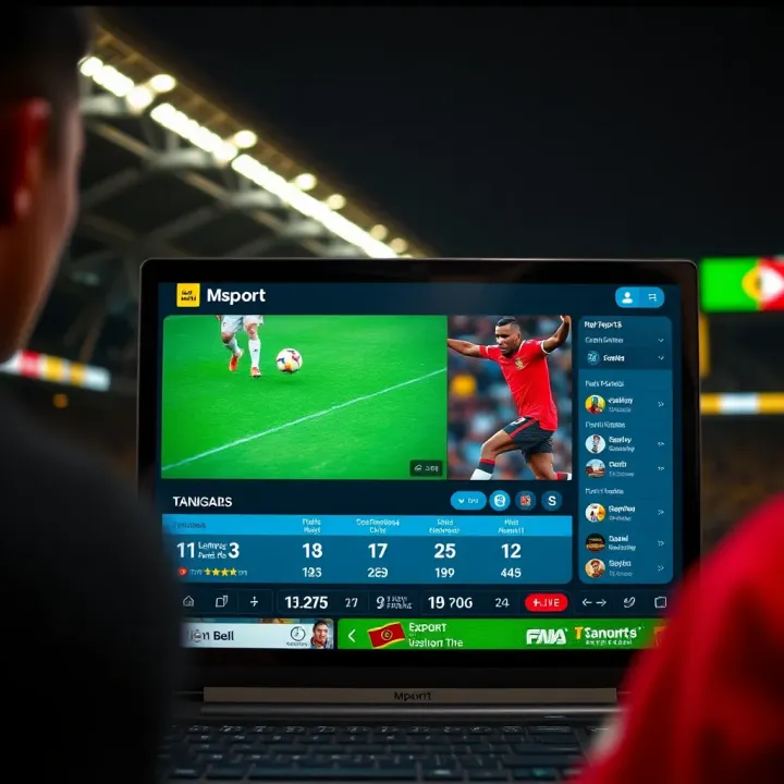 Digital sports news platform displaying Tanzanian football highlights and live scores